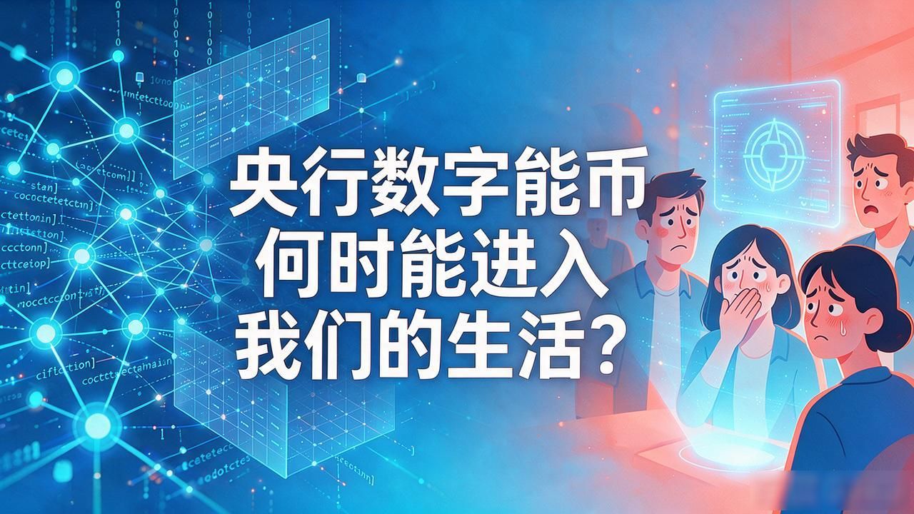 央行数字货币何时能进入我们的生活