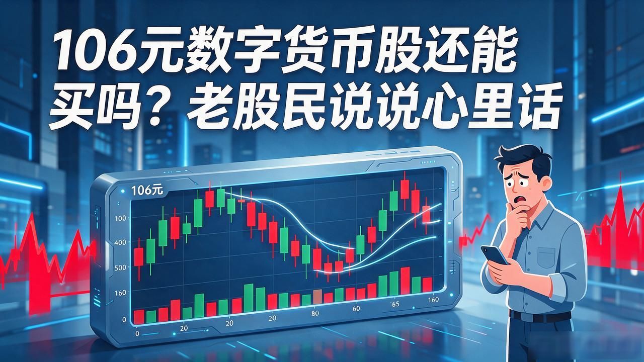 106元数字货币股还能买吗？老股民说说心里话