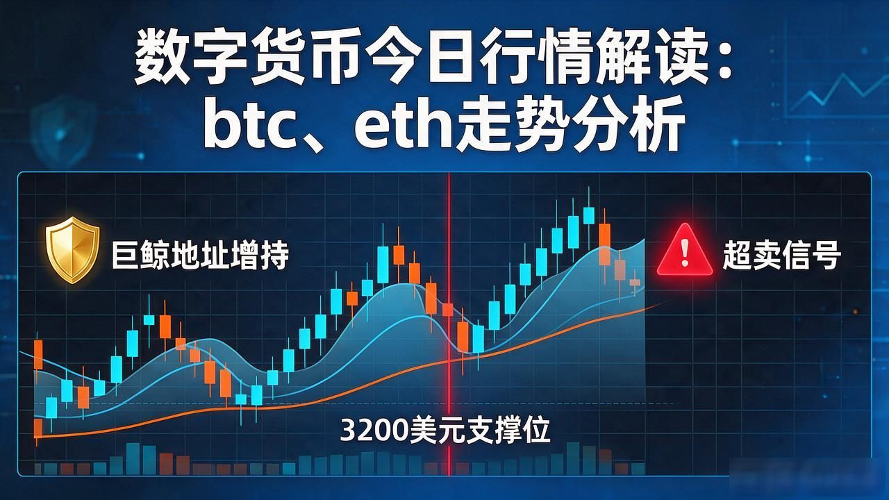 数字货币今日行情解读：btc、eth走势分析