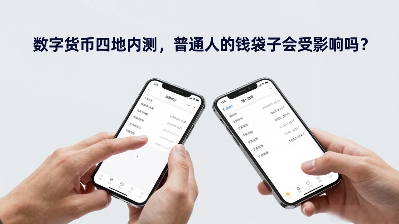 数字货币四地内测，普通人的钱袋子会受影响吗？
