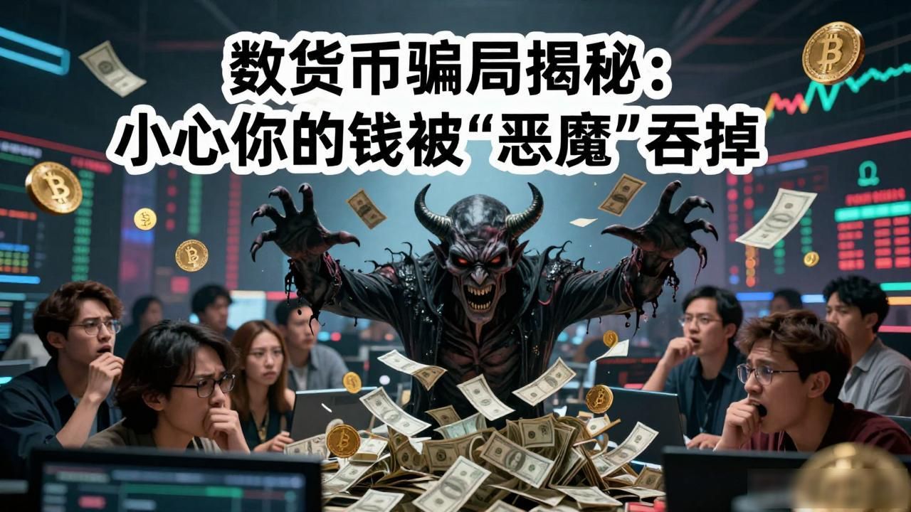 数字货币骗局揭秘：小心你的钱被"恶魔"吞掉