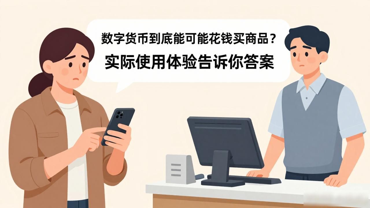 数字货币到底能不能花钱买商品？实际使用体验告诉你答案