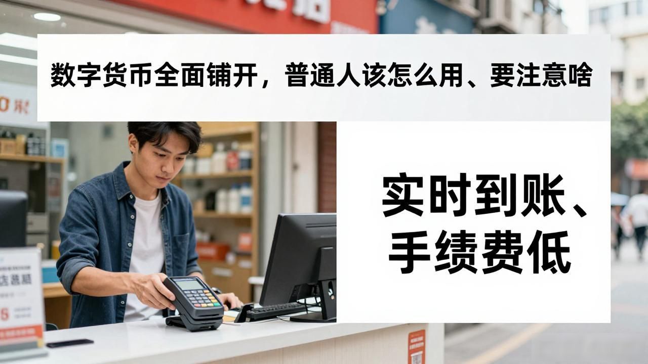 数字货币全面铺开，普通人该怎么用、要注意啥
