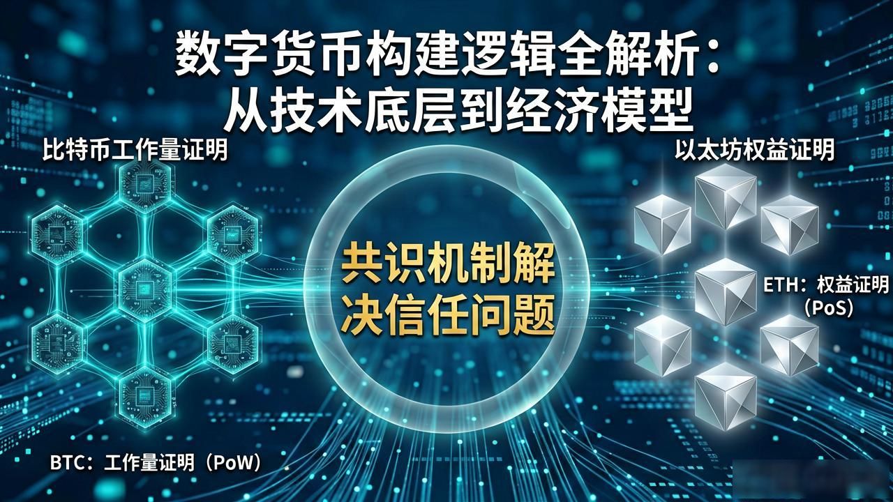 数字货币构建逻辑全解析：从技术底层到经济模型