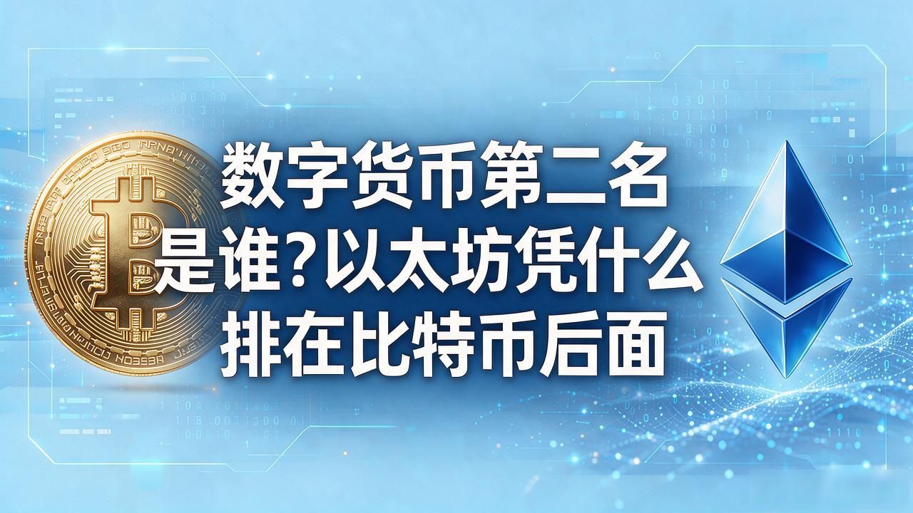 数字货币第二名是谁？以太坊凭什么排在比特币后面