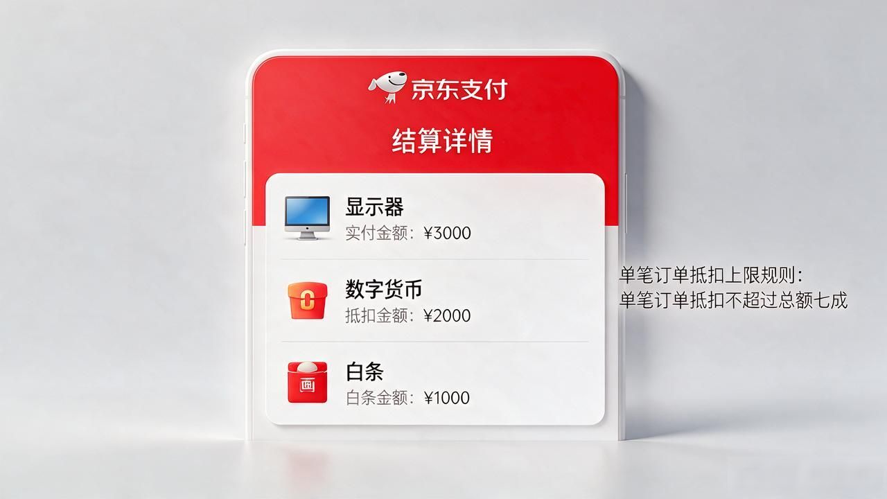 京东能用数字货币付钱吗？组合付款怎么搭，全给你讲清