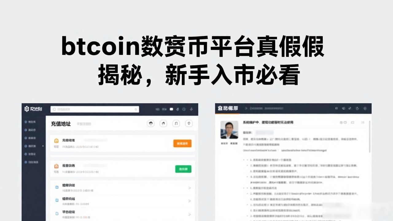 btcoin数字货币平台真假揭秘，新手入市必看