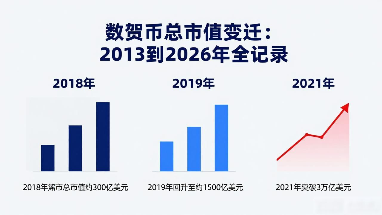 数字货币总市值变迁：2013到2026年全记录