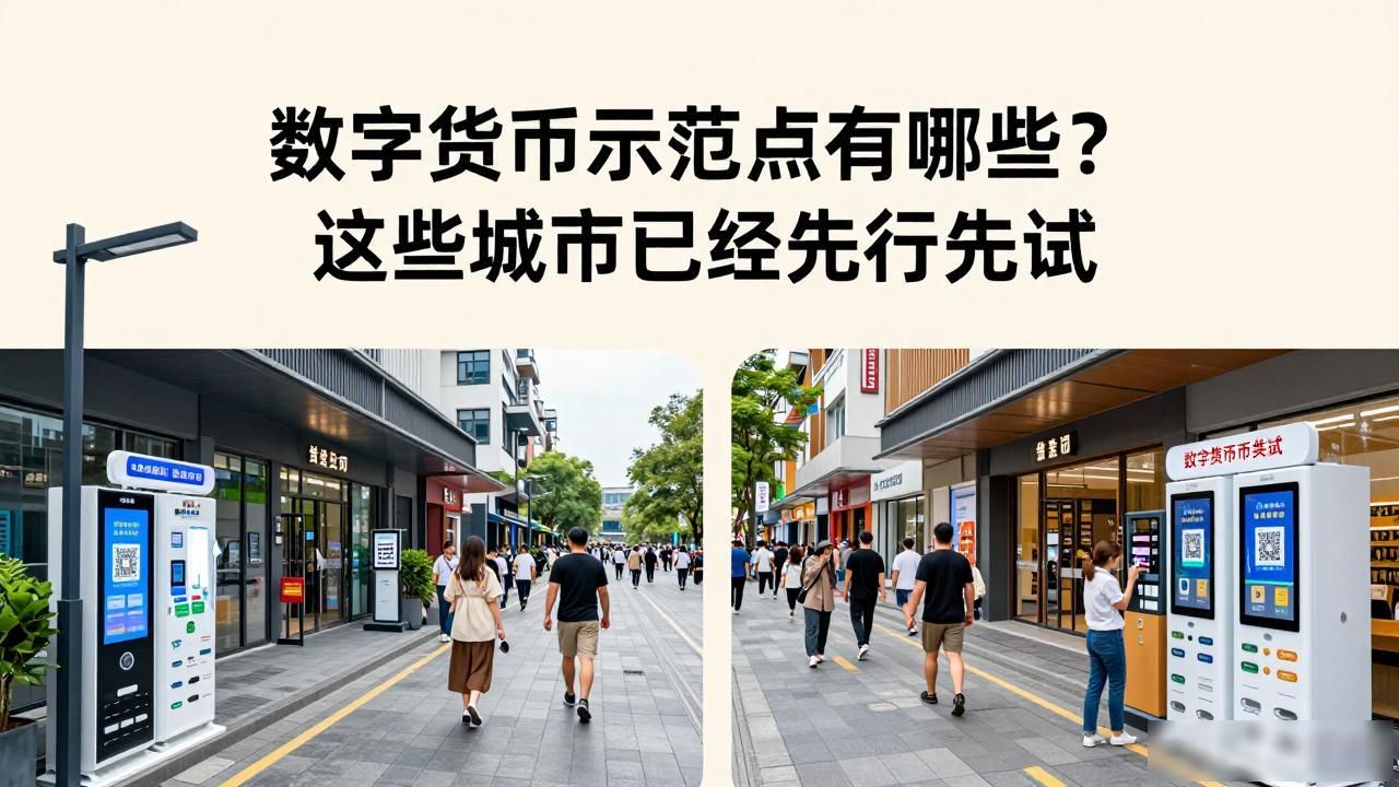 数字货币示范点有哪些？这些城市已经先行先试