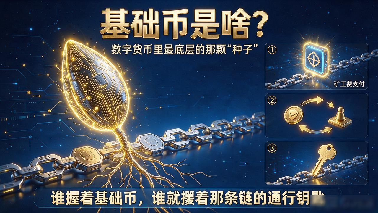 基础币是啥？数字货币里最底层的那颗"种子"
