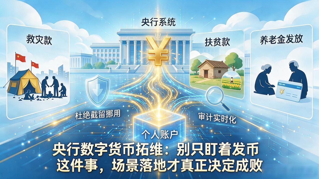 央行数字货币拓维：别只盯着发币这件事，场景落地才真正决定成败