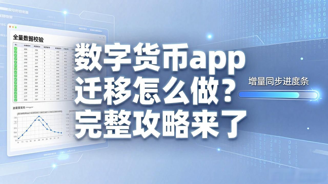数字货币app迁移怎么做？完整攻略来了