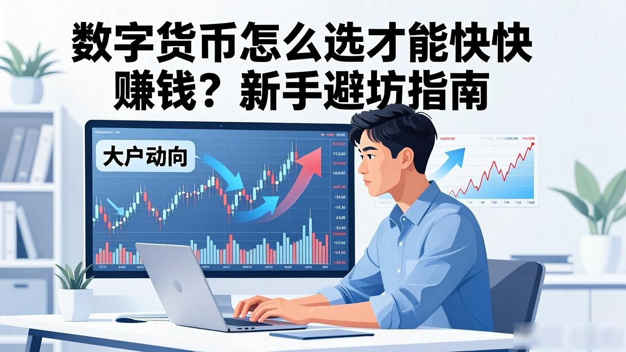 数字货币怎么选才能快赚钱？新手避坑指南