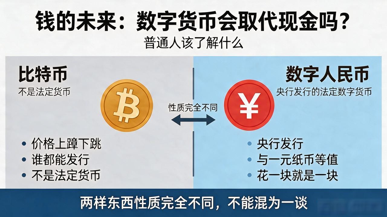 钱的未来：数字货币会取代现金吗？普通人该了解什么