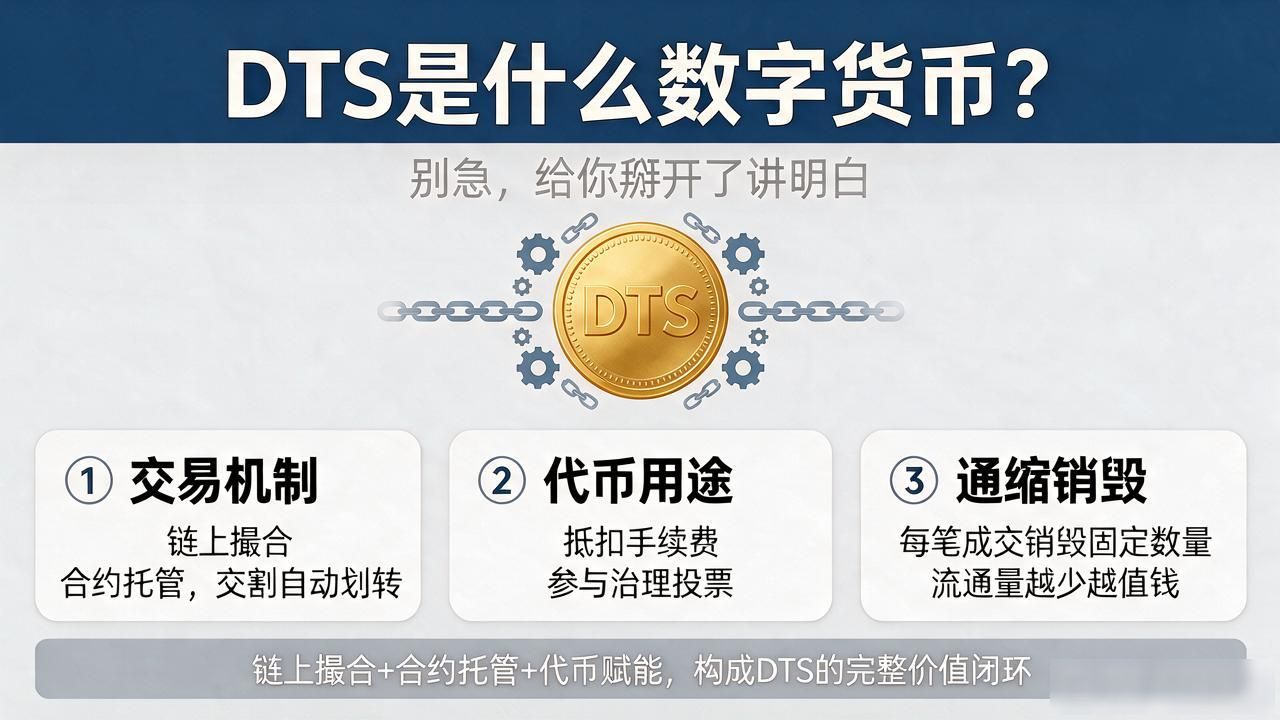DTS是什么数字货币？别急，给你掰开了讲明白