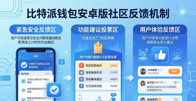 bitpie比特派钱包_比特派钱包安卓版的社区反馈机制是如何构建的,用户又是如何受益的?_比特派钱包trx