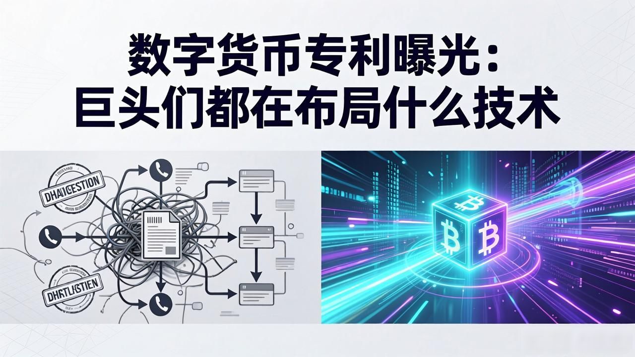 数字货币专利曝光：巨头们都在布局什么技术