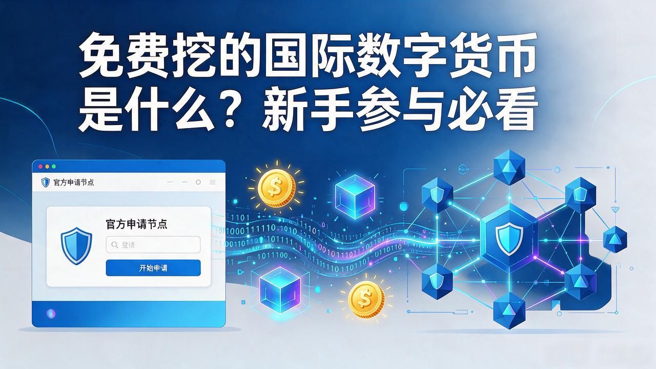免费挖的国际数字货币是什么？新手参与必看