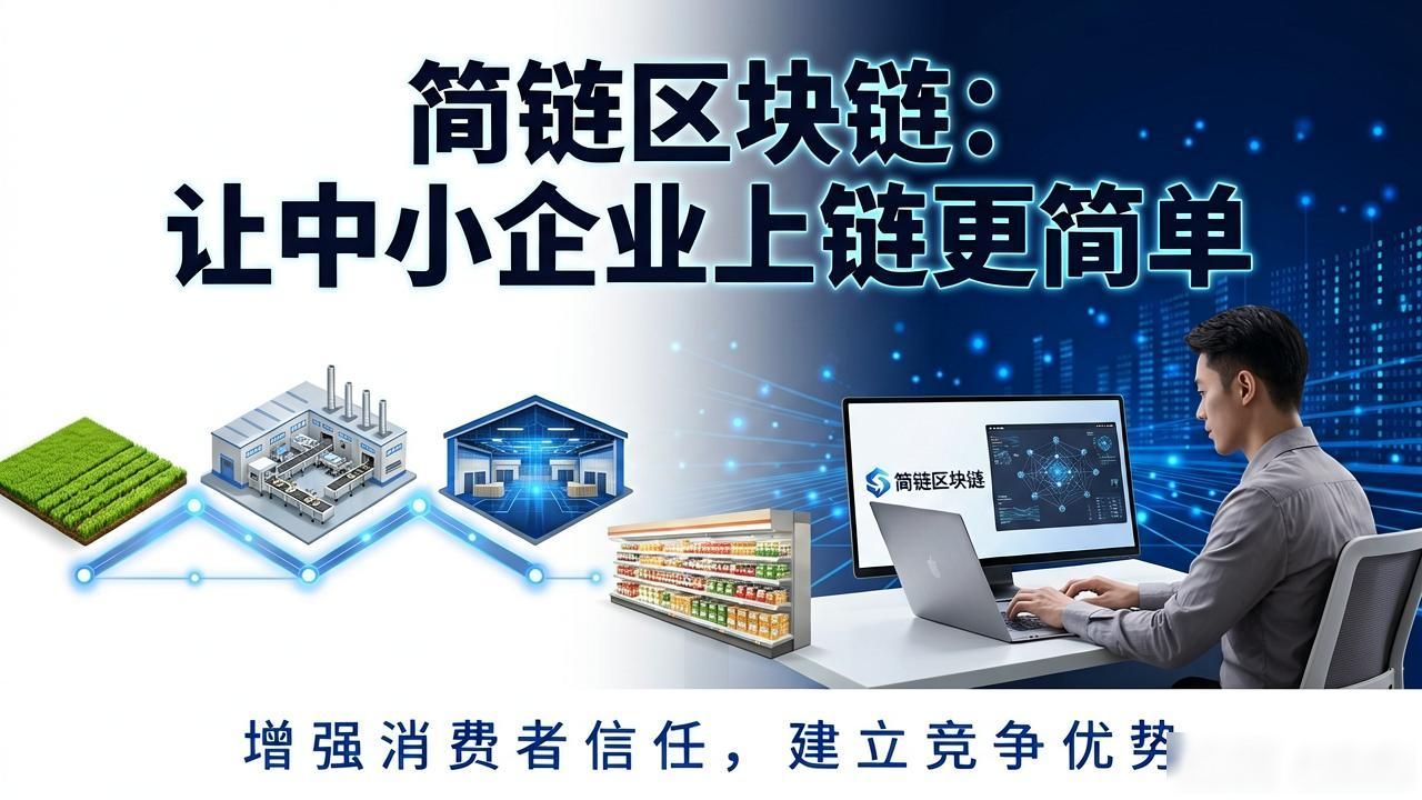 简链区块链_企业数字化转型 数据孤岛 简链区块链 供应链金融 智能合约 商品溯源 零知识证明