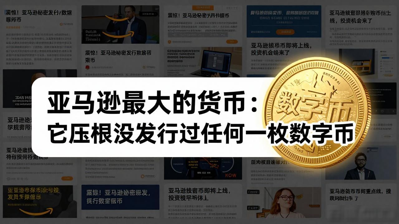 亚马逊最大的数字货币真相：它压根没发行过任何一枚数字币