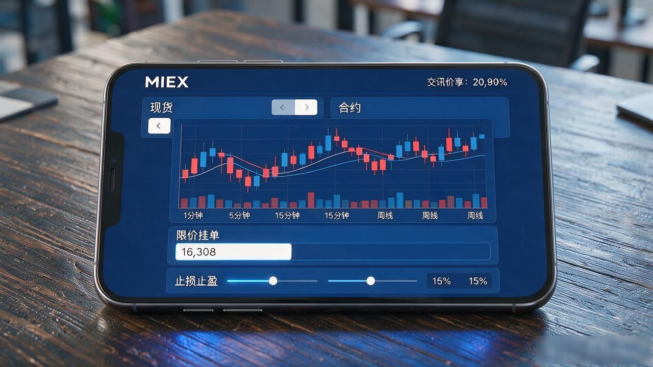 MIEX数字货币交易中心的app上手体验：从下载到首单只花了十分钟