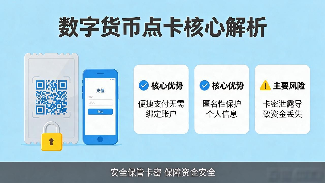 数字货币点卡是什么卡？一文看懂虚拟货币支付工具