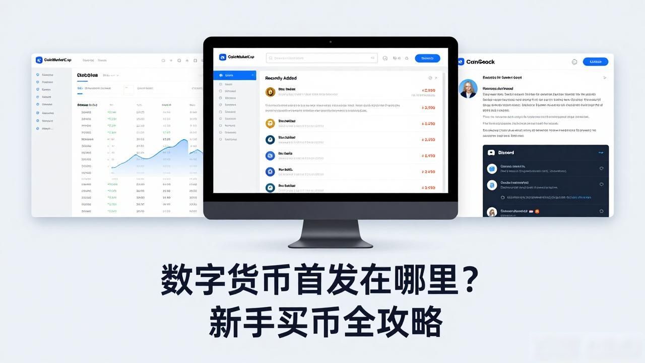 数字货币首发在哪里？新手买币全攻略
