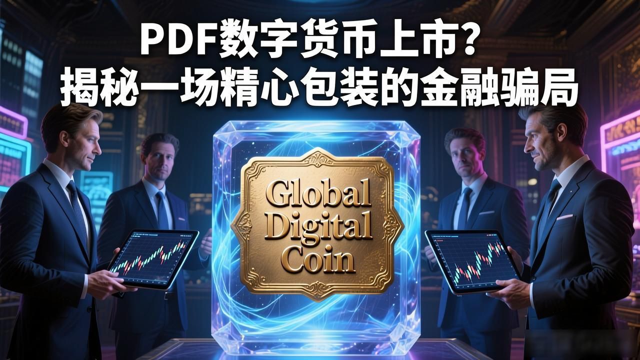 PDF数字货币上市？揭秘一场精心包装的金融骗局