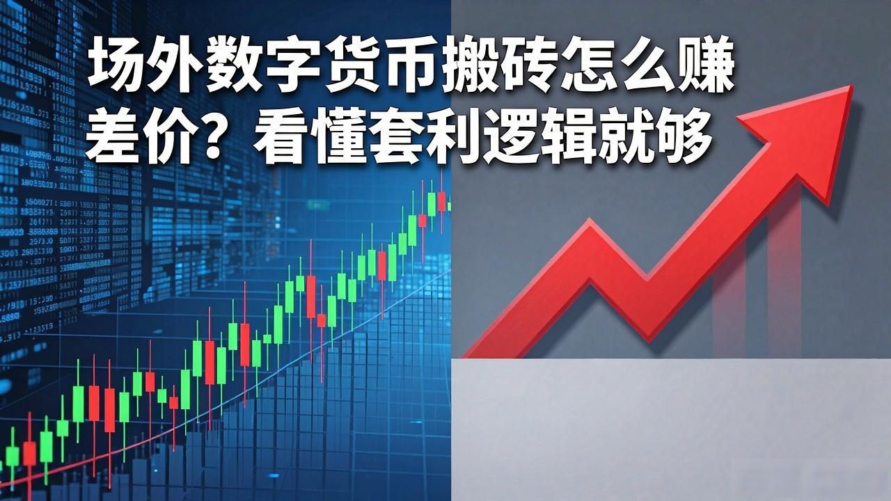 场外数字货币搬砖怎么赚差价？看懂套利逻辑就够