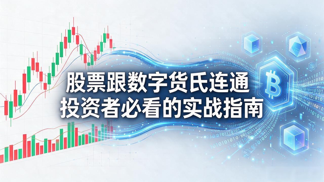 股票跟数字货币连通 投资者必看的实战指南