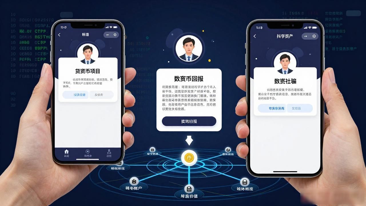 抖音9数字货币诈骗，别信天上掉馅饼
