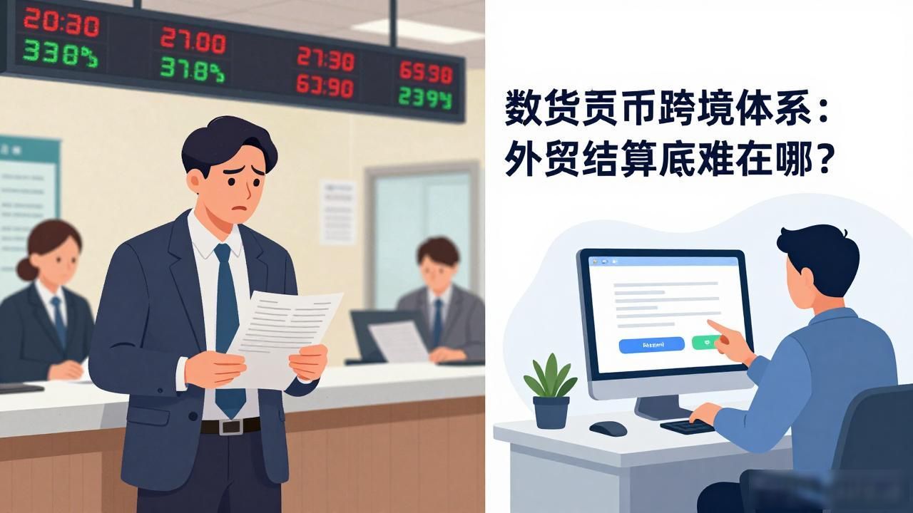 数字货币跨境体系：外贸结算到底难在哪？