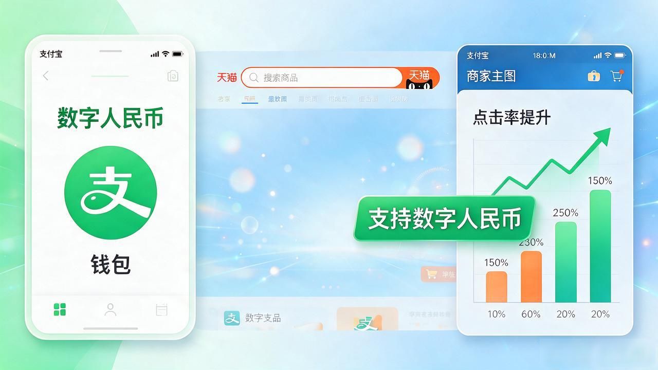 天猫要接数字货币了，支付方式和店铺流量都要变，商家别被甩下车