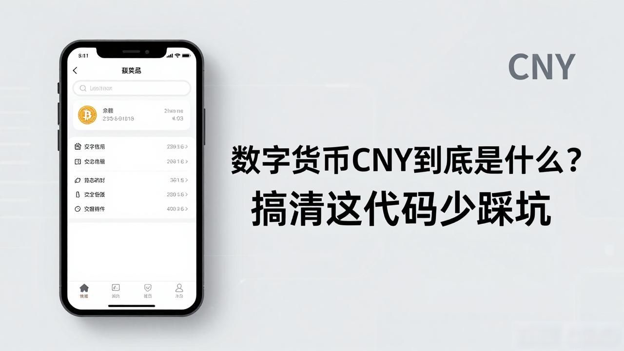 数字货币CNY到底是什么？搞清这代码少踩坑