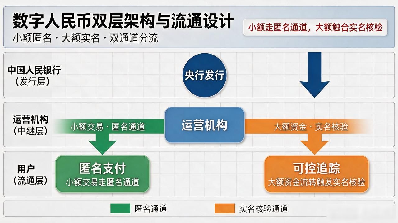 搜朱宁数字货币图片，数字人民币双层架构与流通设计样图全解读