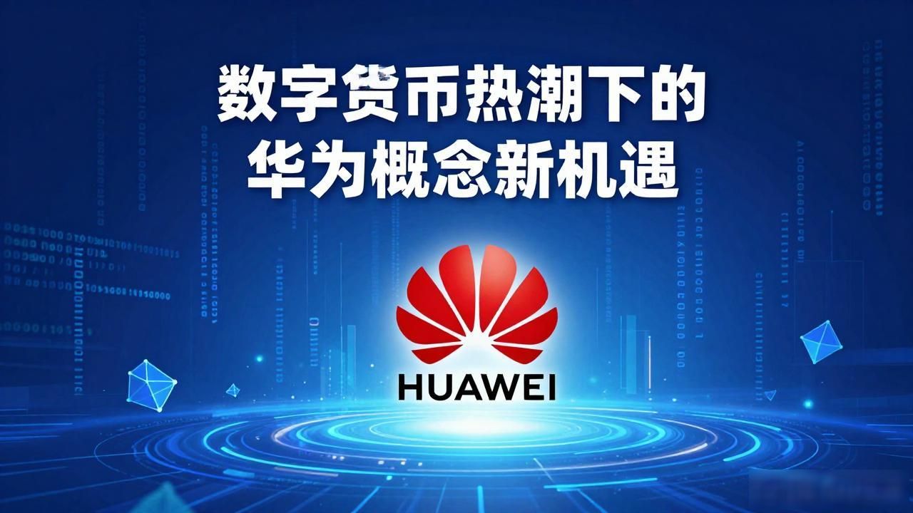 数字货币热潮下的华为概念新机遇