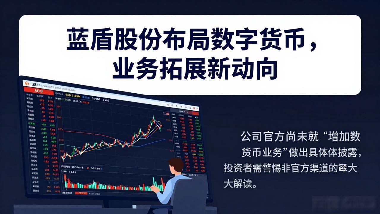 蓝盾股份布局数字货币，业务拓展新动向