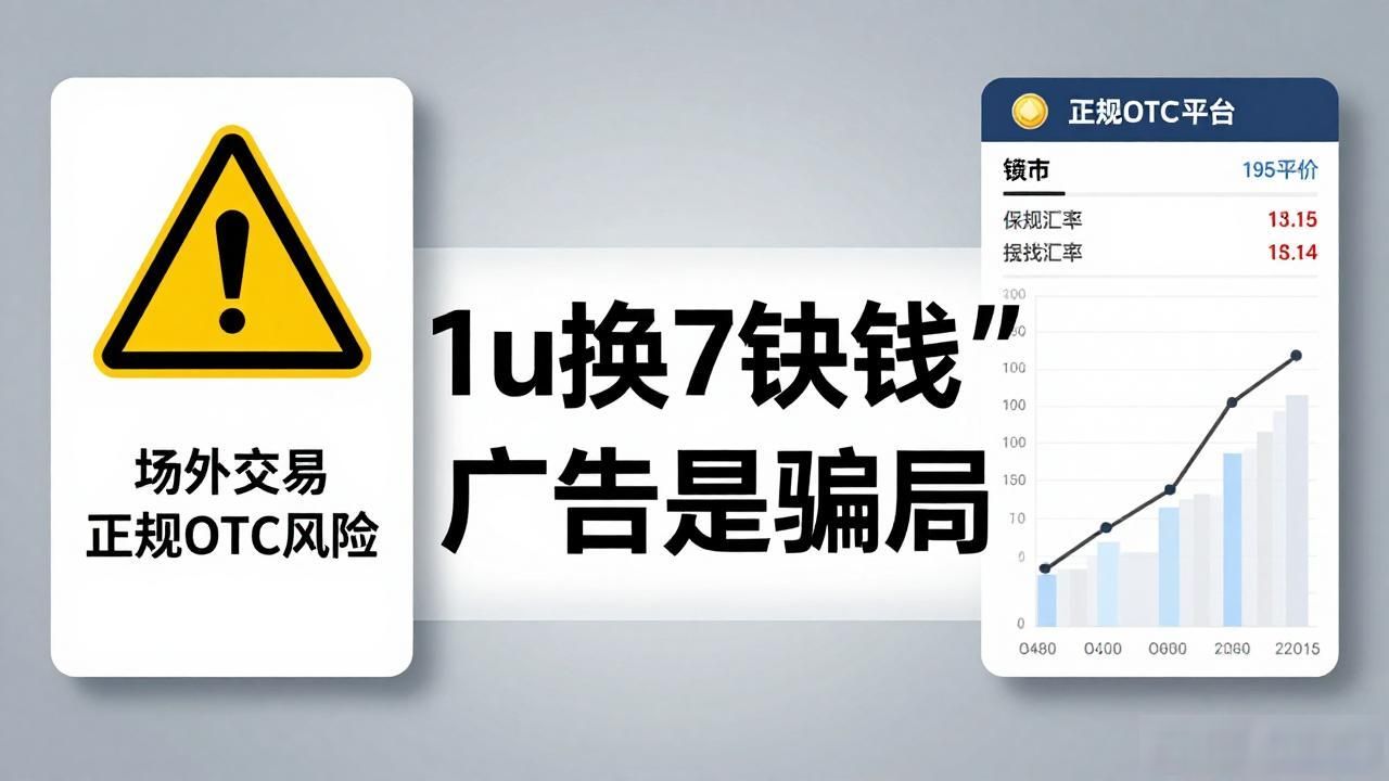 数字货币1u换算成人民币多少钱？老韭菜给你算笔明白账