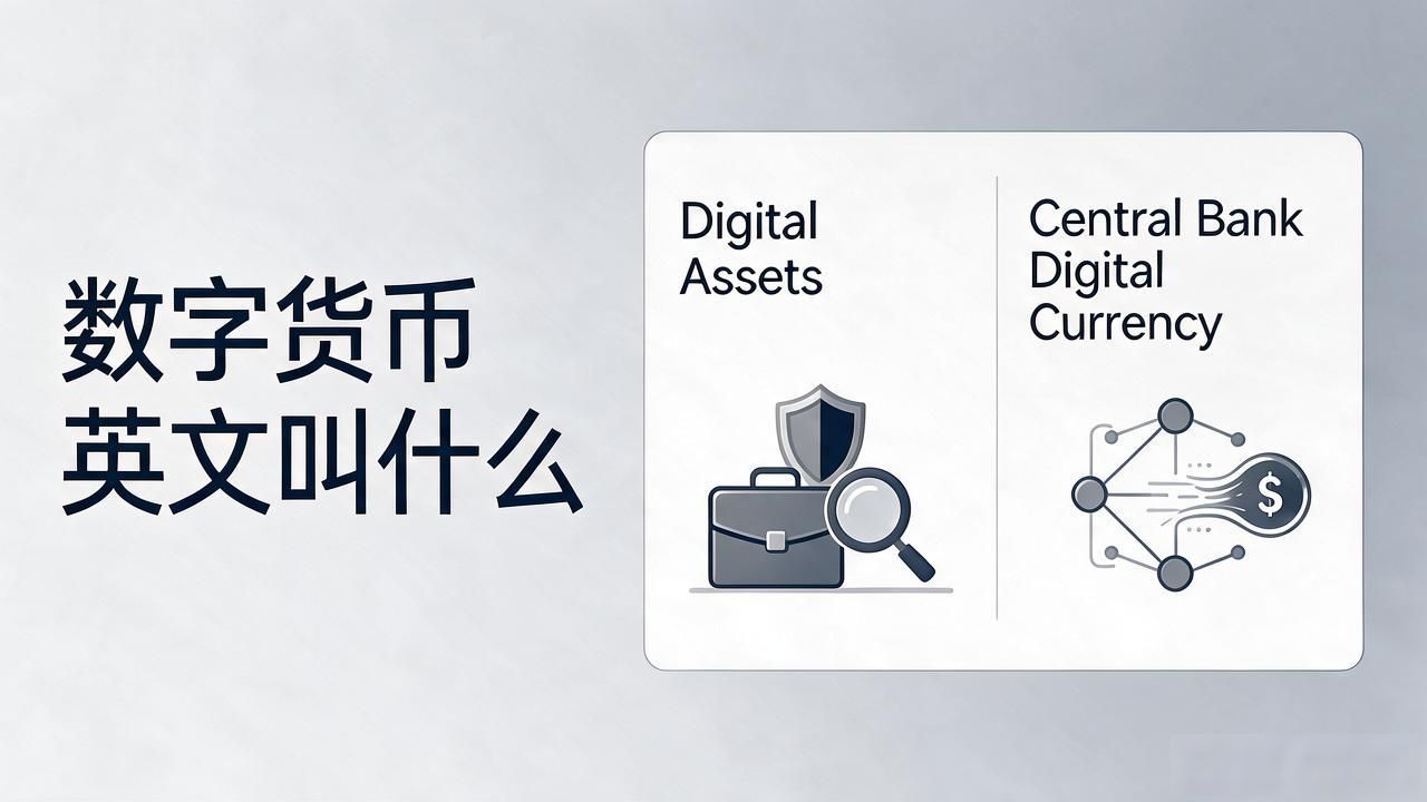 数字货币英文叫什么