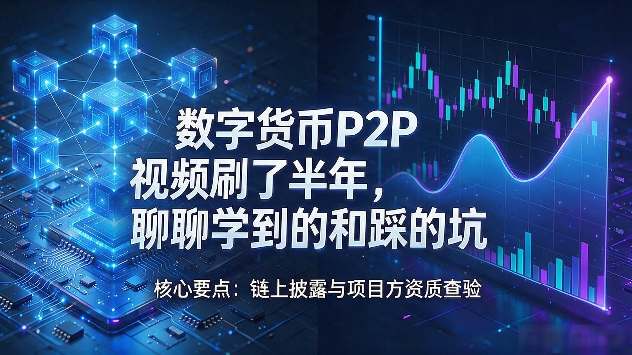 数字货币P2P视频刷了半年，聊聊学到的和踩的坑