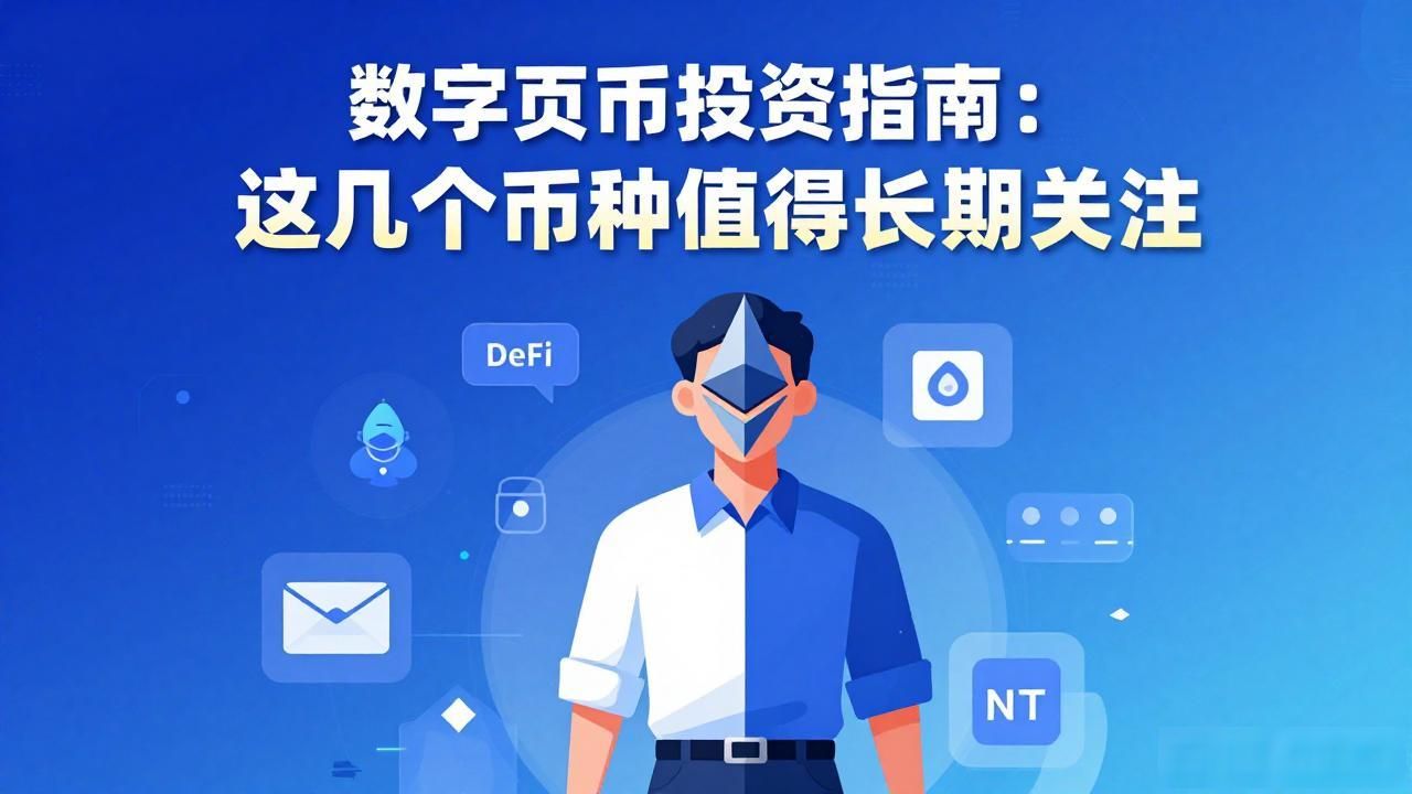 数字货币投资指南：这几个币种值得长期关注