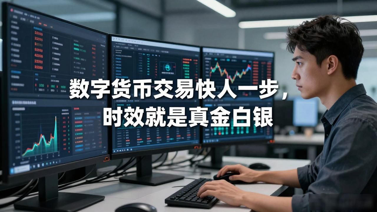 数字货币交易快人一步，时效就是真金白银