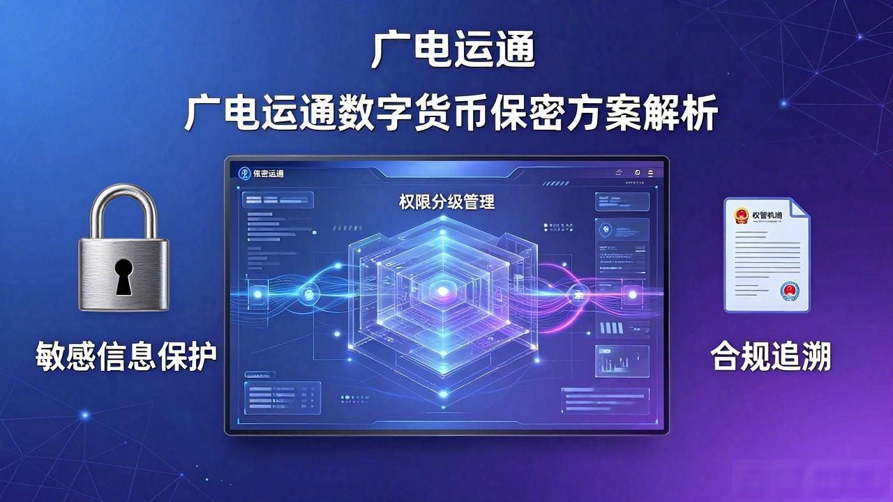 广电运通数字货币安全架构_数字金融数据隐私保护_数字货币保密广电运通