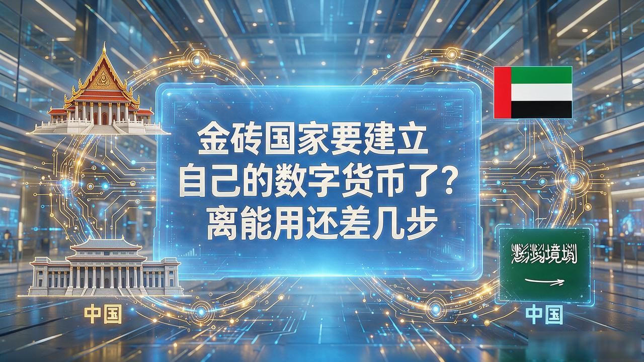 金砖国家要建立自己的数字货币了？离能用还差几步