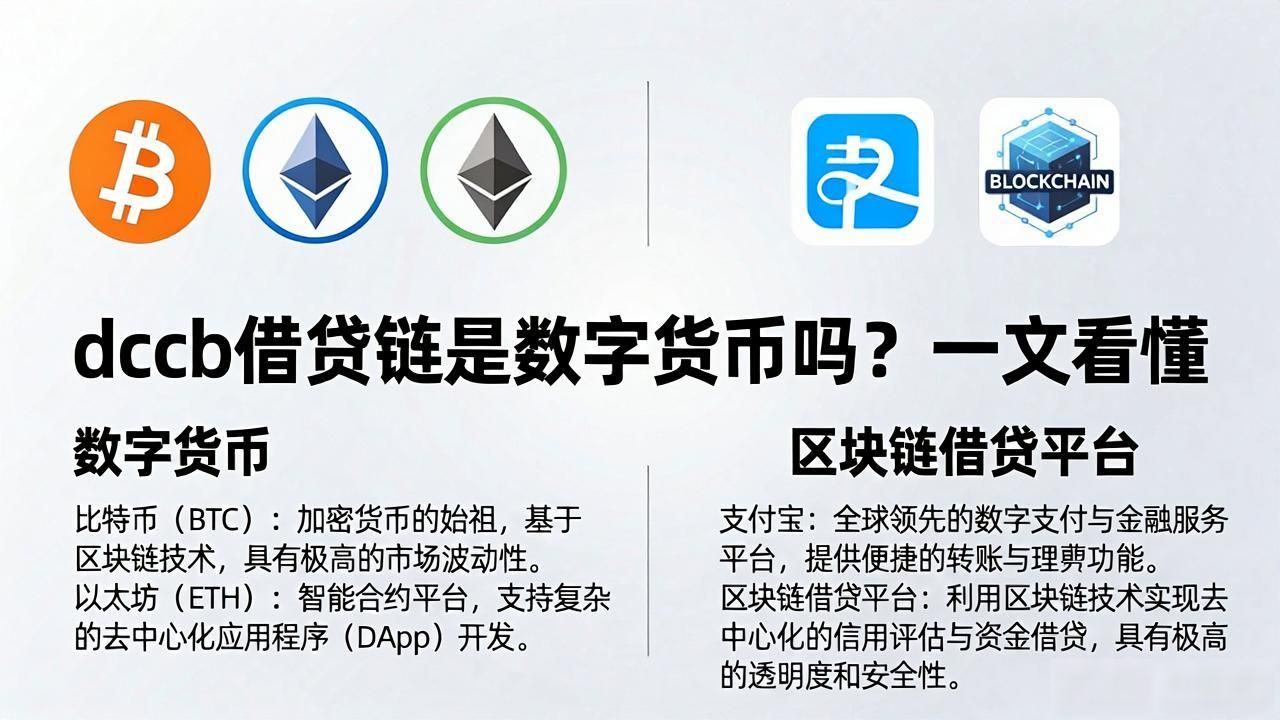 dccb借贷链是数字货币吗？一文看懂