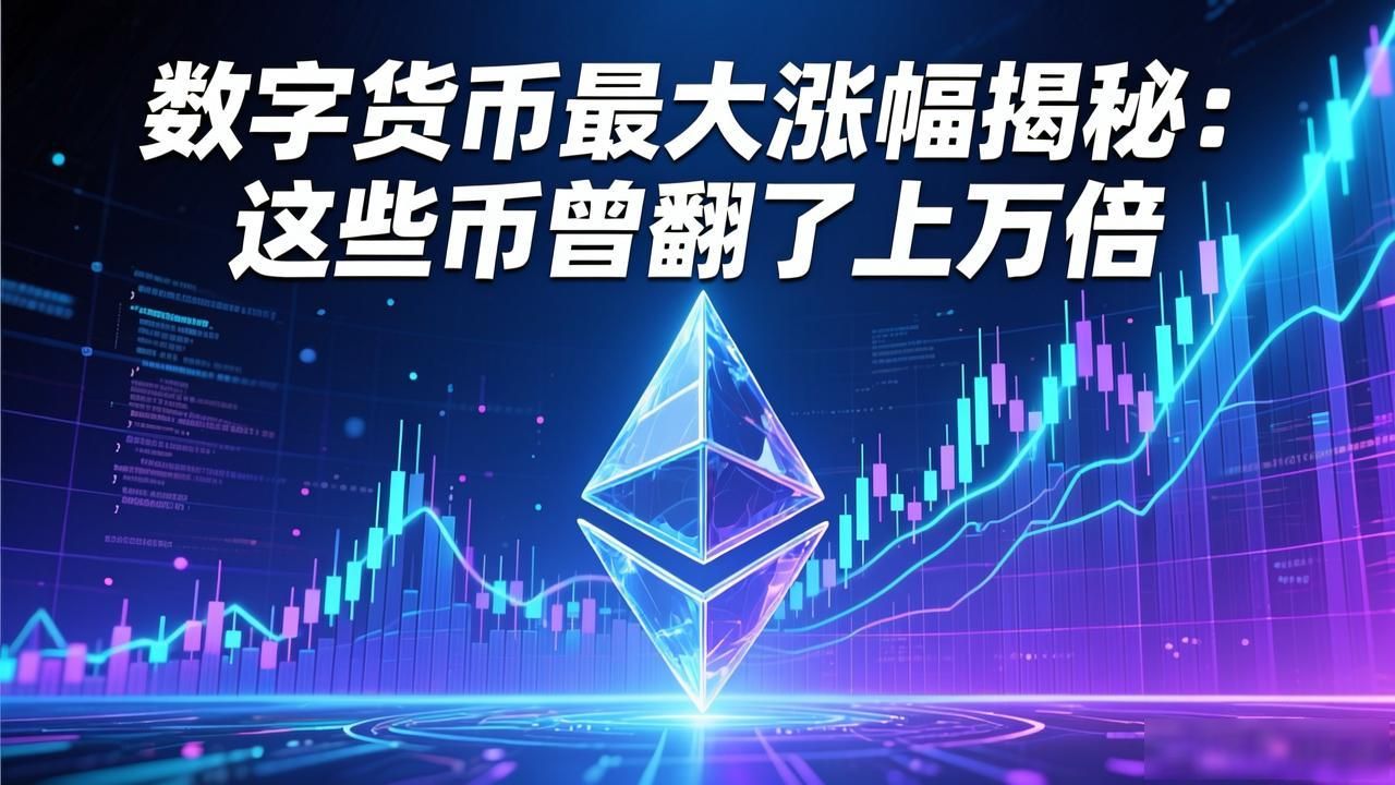 数字货币最大涨幅揭秘：这些币曾翻了上万倍
