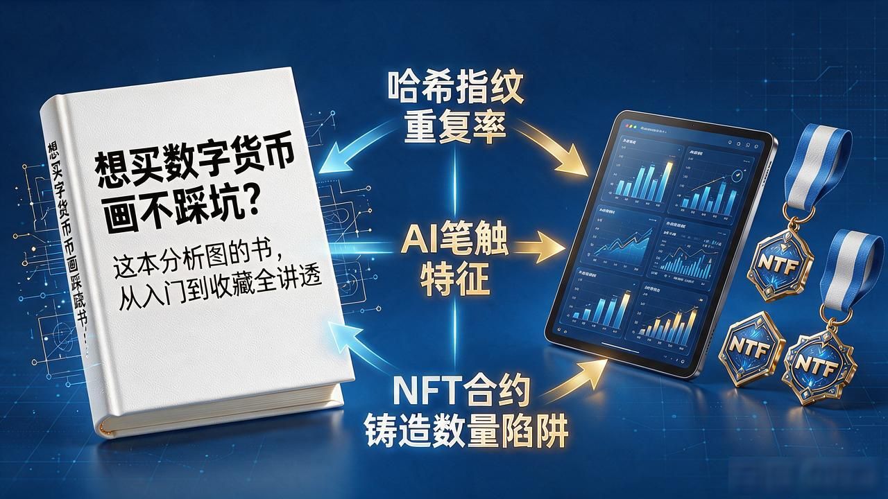 想买数字货币画不踩坑？这本分析图的书，从入门到收藏全讲透