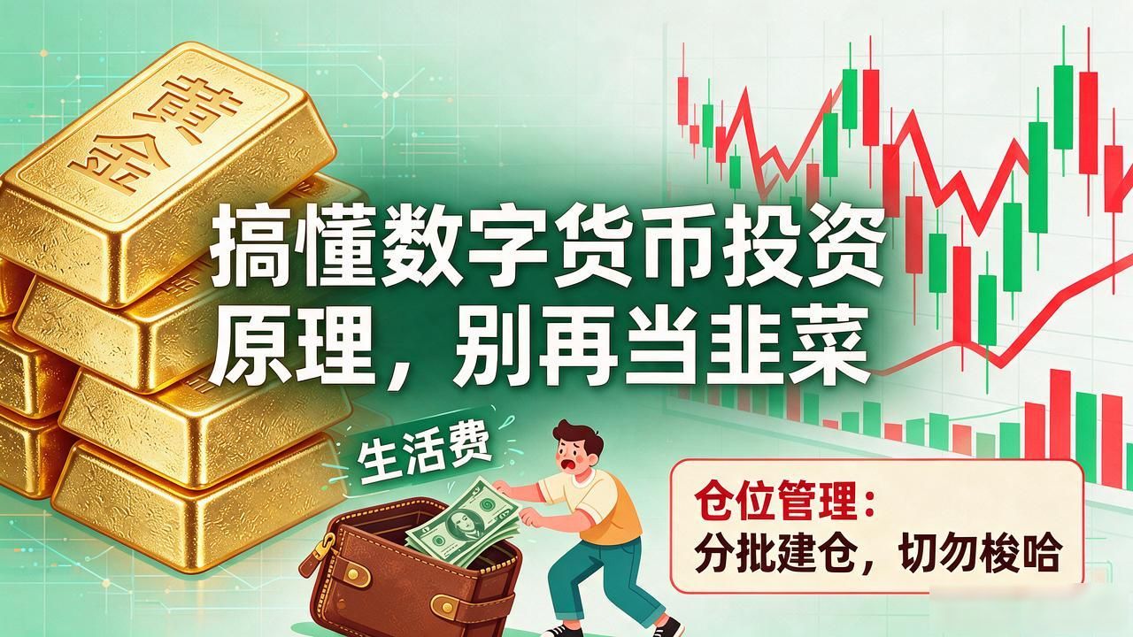 搞懂数字货币投资原理，别再当韭菜