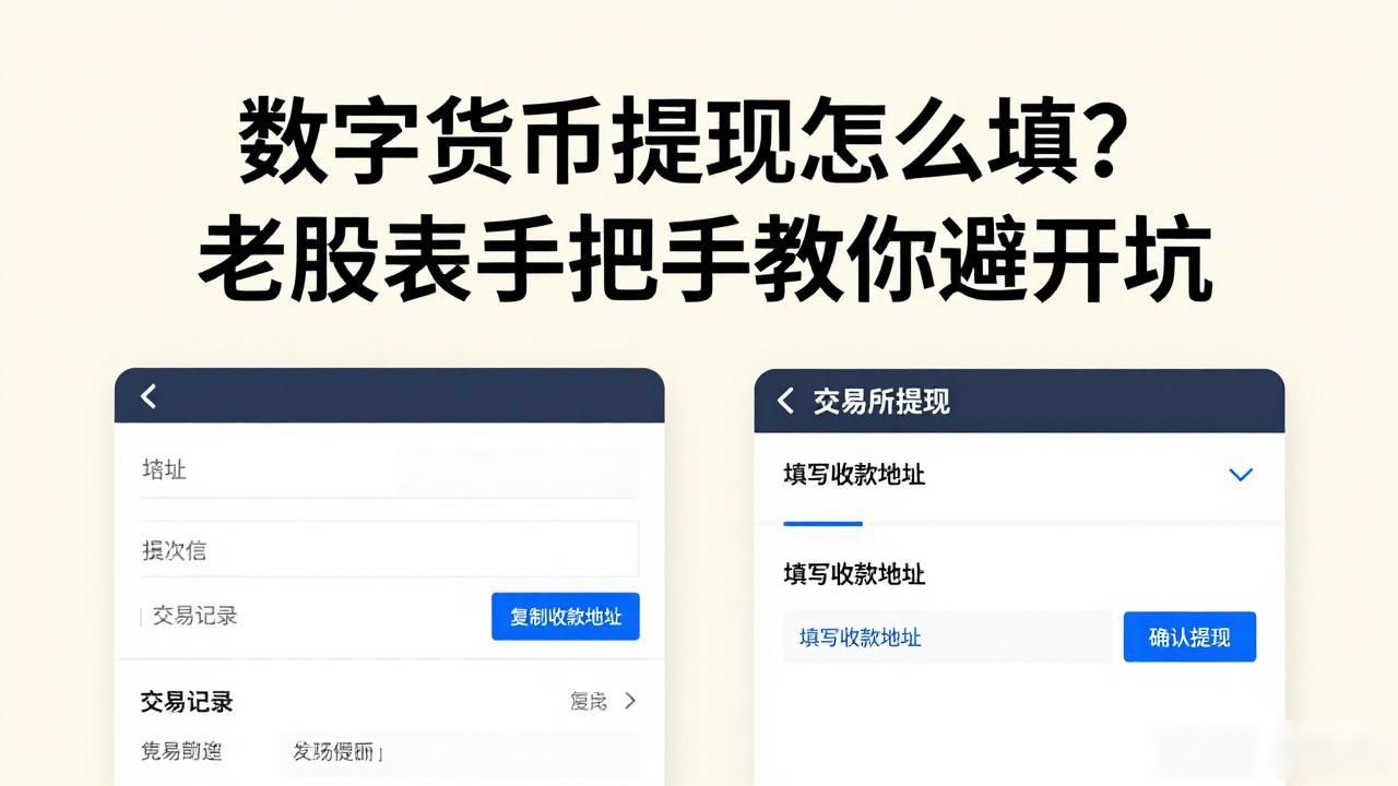 数字货币提现核心逻辑_数字货币提现网络选择_数字货币提现怎么填