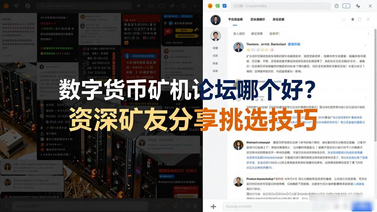 数字货币矿机论坛哪个好？资深矿友分享挑选技巧